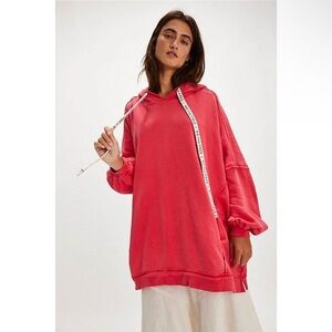 We The Free We Hoodie Red Sweatshirt